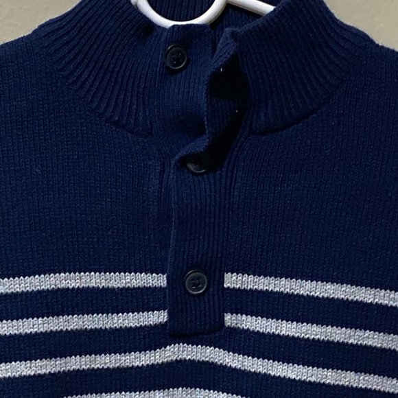 Place Kid's Boy Striped Sweater Size Large (10-12) (PRE-LOVED) - Picture 2 of 5